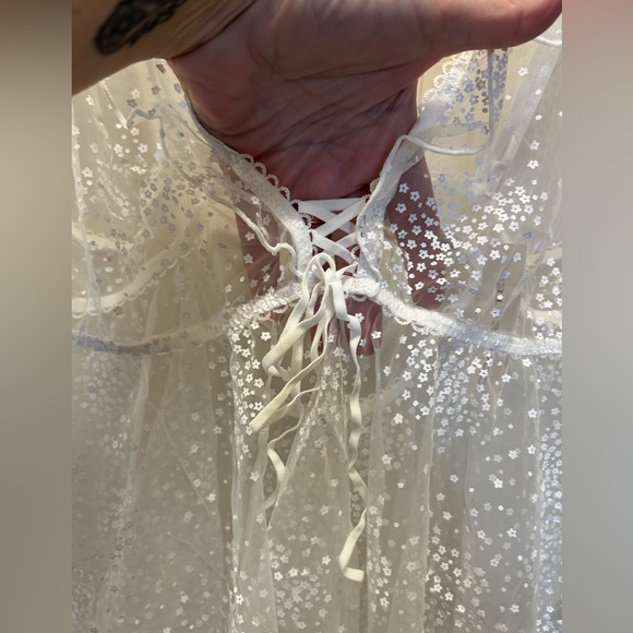 Bridal teddy with thong BNWT - Picture 5 of 10